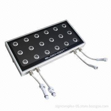 3-in-1 LED Floodlight with a-alloy with extrusion technology and oxidation treatment and IP65